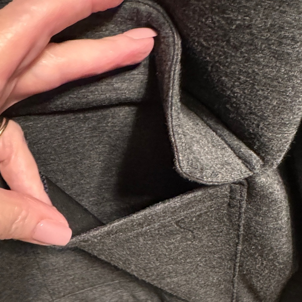 90 Degree By Reflex Charcoal Full Zip Jacket - Picture 3 of 6